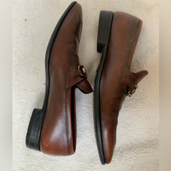 Ferragamo size 8 leather shoes - Picture 4 of 7